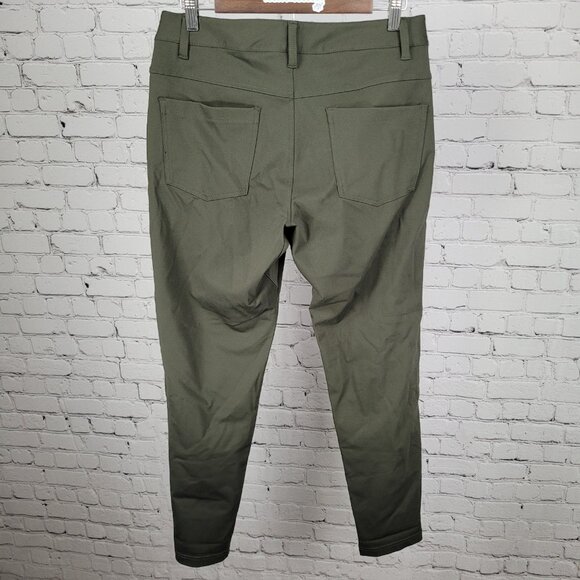 BYLT Green Everyday Pant 2.0 Stretch Tapered Premium Basic Size Medium M (31x30) - Picture 2 of 13